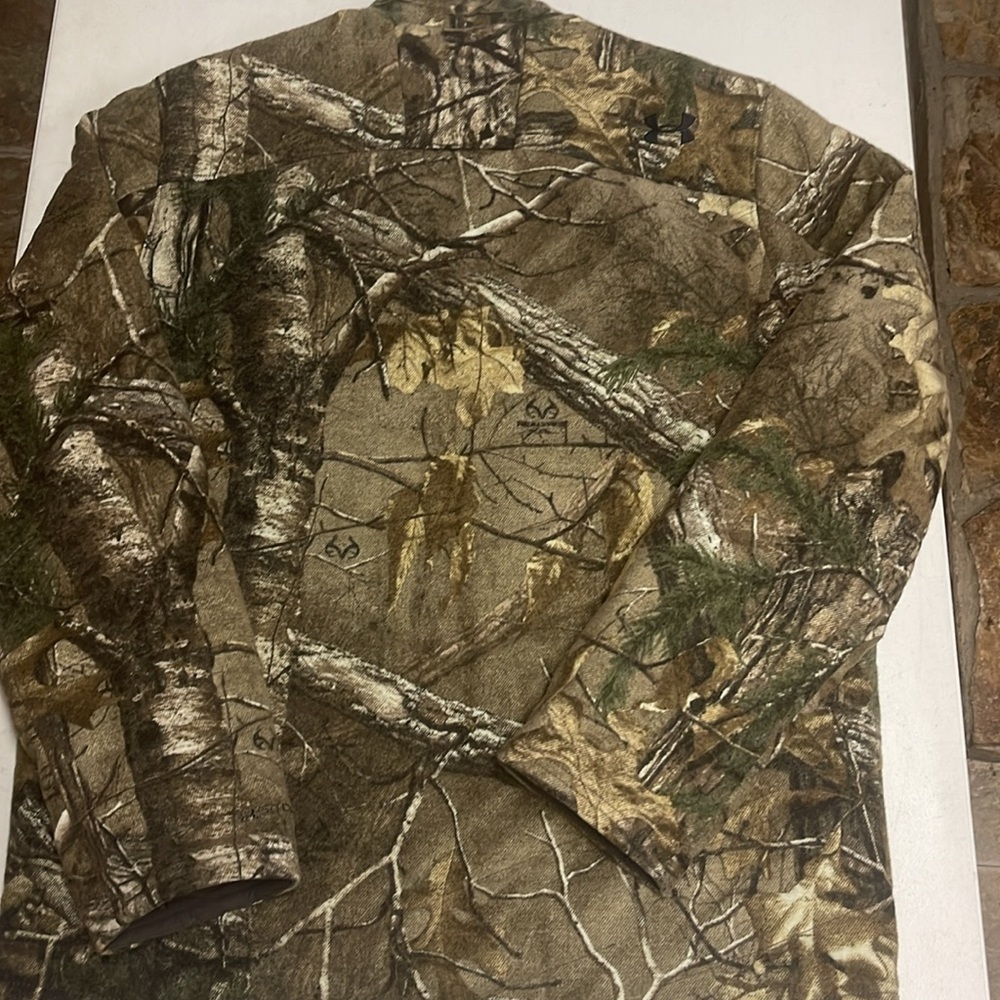 Under Armour Camo set Stealth Wool Extreme Season Coat and Pant - Picture 12 of 16